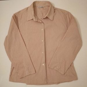 Loro Piana Luxury Italian Striped Shirt